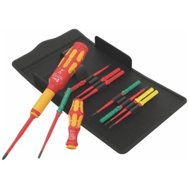 11 dalių atsuktuvų rinkinys elektrikams WERA Safe-Torque Speed Basic 2 11 dalių atsuktuvų rinkinys elektrikams WERA Safe-Torque Speed Basic 2