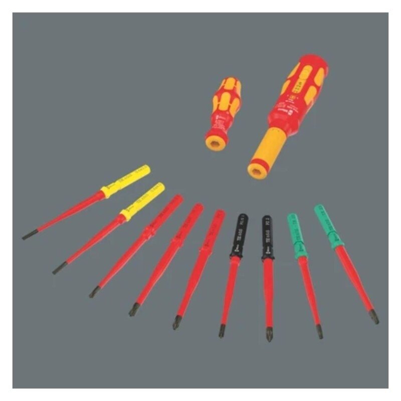 11 dalių atsuktuvų rinkinys elektrikams WERA Safe-Torque Speed Basic 1 1 11 dalių atsuktuvų rinkinys elektrikams WERA Safe-Torque Speed Basic 1 1
