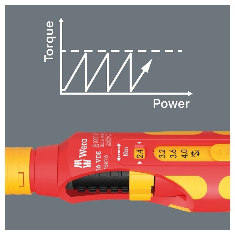 11 dalių atsuktuvų rinkinys elektrikams WERA Safe-Torque Speed Basic 2 4 11 dalių atsuktuvų rinkinys elektrikams WERA Safe-Torque Speed Basic 2 4