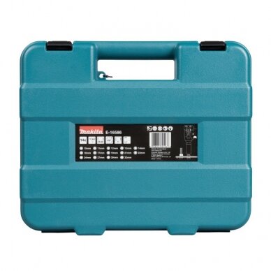 1/2" smūginių sukimo galvučių rinkinys MAKITA E-16586, 14vnt. 3 1/2" smūginių sukimo galvučių rinkinys MAKITA E-16586, 14vnt. 3