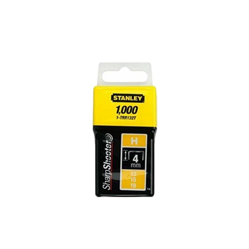 13 H tipo kabės „STANLEY" 1000 vnt. 8 mm 13 H tipo kabės „STANLEY" 1000 vnt. 8 mm