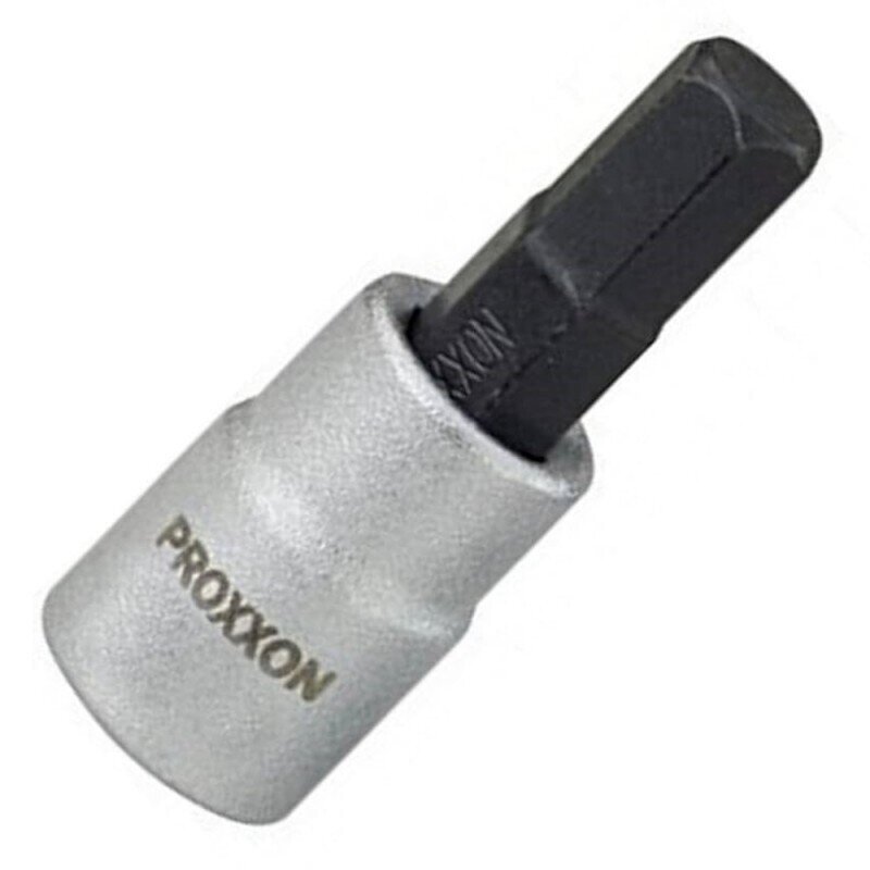 1/4" galvutė su šešiakampiu antgaliu PROXXON HX 2,5mm 1/4" galvutė su šešiakampiu antgaliu PROXXON HX 2,5mm