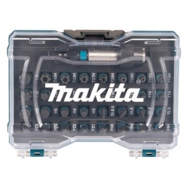 33 dalių sukimo antgalių rinkinys MAKITA Impact Black 1 33 dalių sukimo antgalių rinkinys MAKITA Impact Black 1
