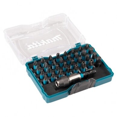 33 dalių sukimo antgalių rinkinys MAKITA Impact Black 2 33 dalių sukimo antgalių rinkinys MAKITA Impact Black 2