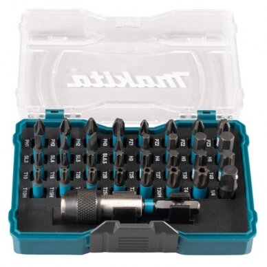 33 dalių sukimo antgalių rinkinys MAKITA Impact Black 33 dalių sukimo antgalių rinkinys MAKITA Impact Black