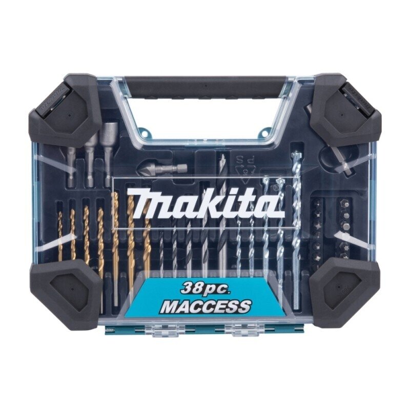 38 dalių sukimo antgalių ir grąžtų rinkinys MAKITA MACCESS 2 38 dalių sukimo antgalių ir grąžtų rinkinys MAKITA MACCESS 2