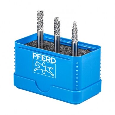 3-jų dalių HM frezų rinkinys PFERD Allround 1406 6mm 3-jų dalių HM frezų rinkinys PFERD Allround 1406 6mm