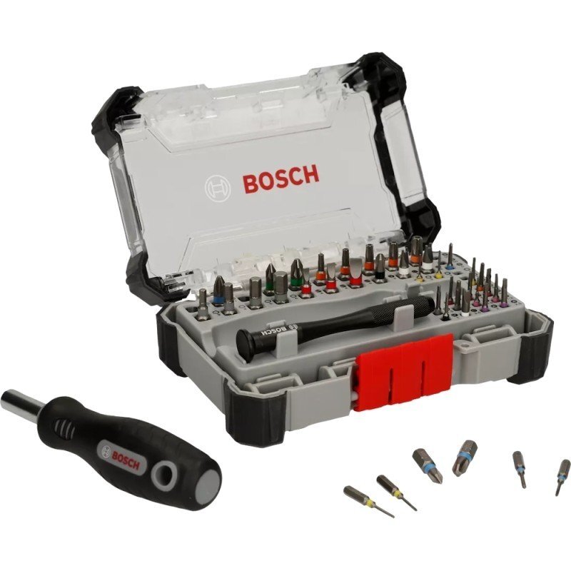 42 dalių precizinių antgalių rinkinys BOSCH 42 dalių precizinių antgalių rinkinys BOSCH