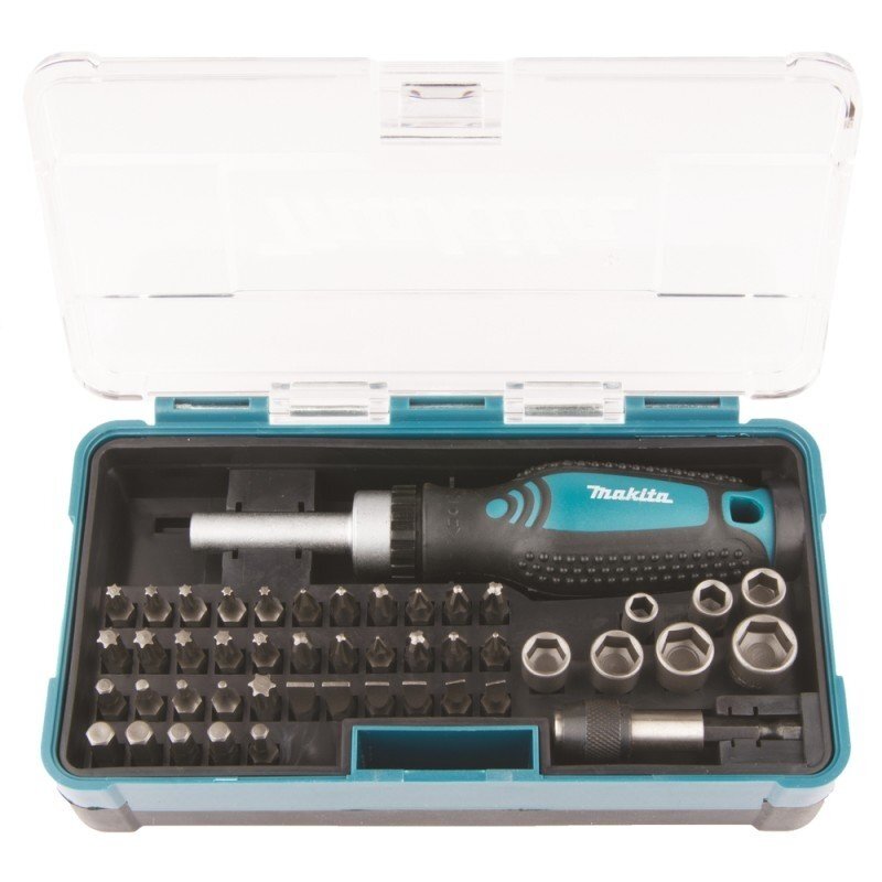 47 dalių sukimo antgalių rinkinys MAKITA B-36170 47 dalių sukimo antgalių rinkinys MAKITA B-36170
