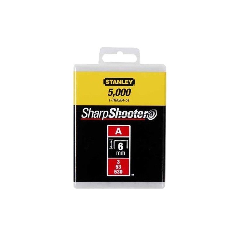 53 A tipo kabės „STANLEY" 5000 vnt. 10 mm 53 A tipo kabės „STANLEY" 5000 vnt. 10 mm