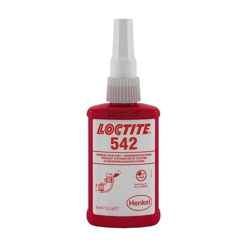 542 Sriegių sandariklis hidraulikai/pneumatikai LOCTITE, 50ml 1 542 Sriegių sandariklis hidraulikai/pneumatikai LOCTITE, 50ml 1