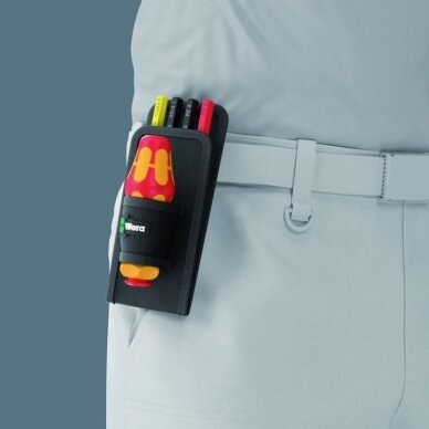 5 dalių atsuktuvų rinkinys elektrikams WERA KK VDE GO RA 1 2