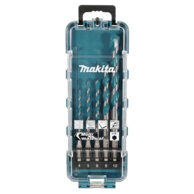 5 dalių grąžtų rinkinys MAKITA TC/HM E-16732 5 dalių grąžtų rinkinys MAKITA TC/HM E-16732