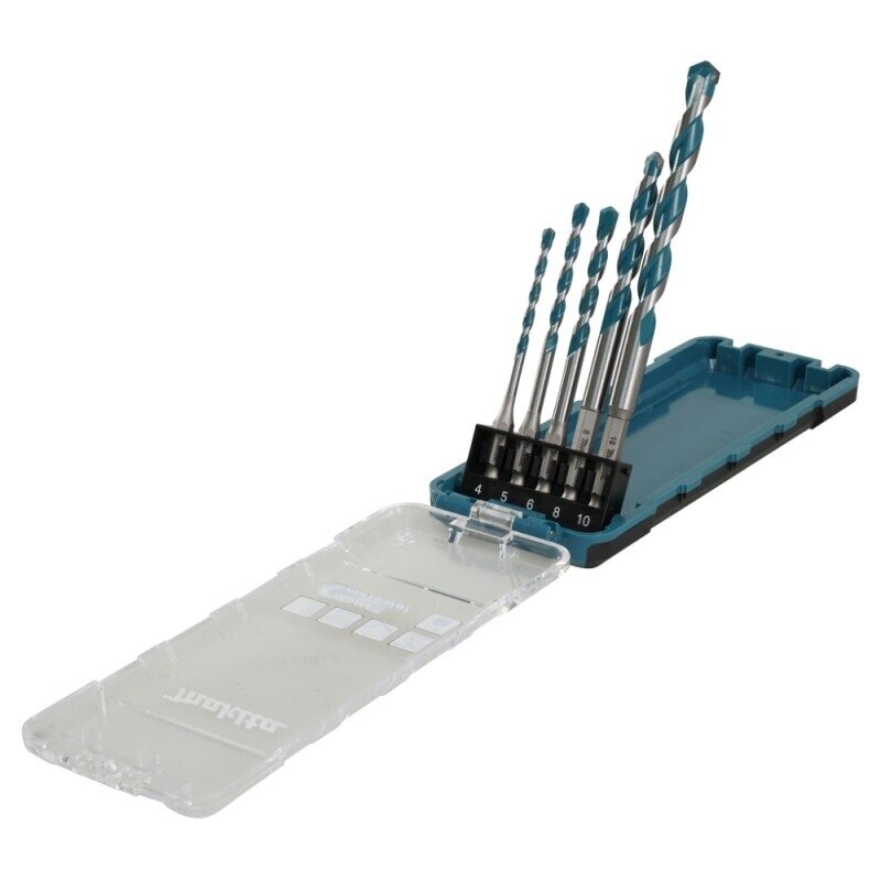 5 dalių grąžtų rinkinys MAKITA TC/HM E-16732 1