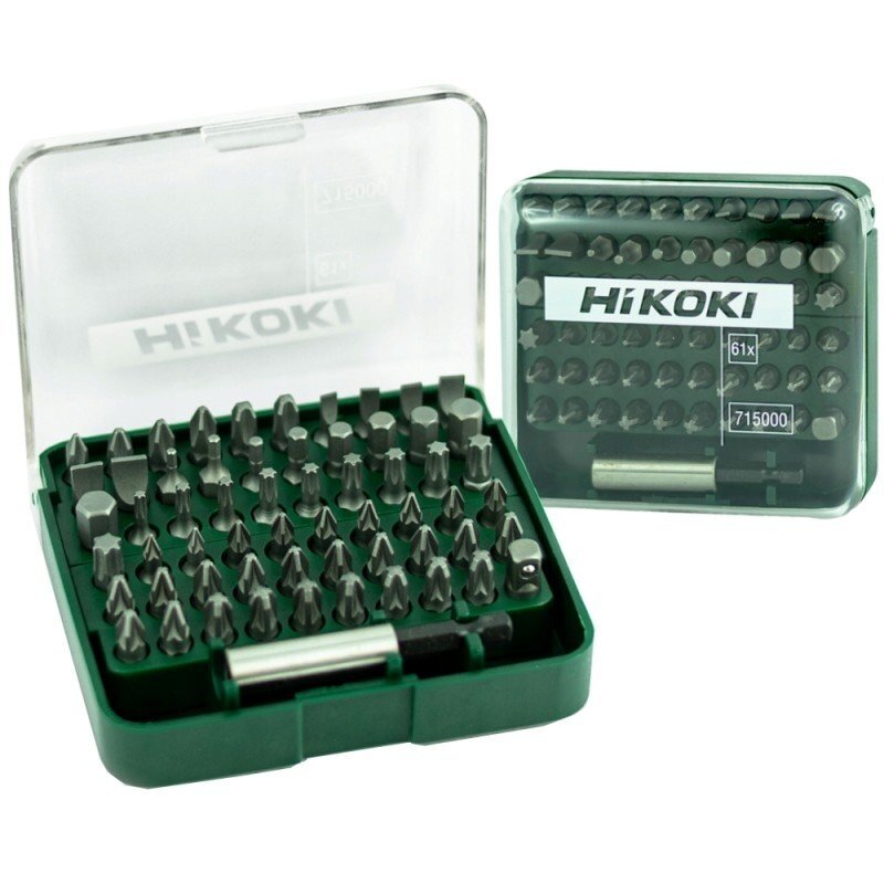 61 dalies atsuktuvo antgalių rinkinys HiKOKI 61 dalies atsuktuvo antgalių rinkinys HiKOKI
