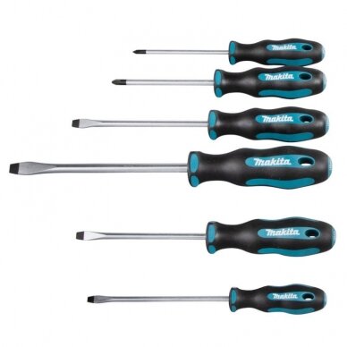 6 dalių atsuktuvų rinkinys MAKITA E-10506 1 6 dalių atsuktuvų rinkinys MAKITA E-10506 1