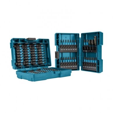 90 dalių smūginių sukimo antgalių rinkinys MAKITA Impact Black 90 dalių smūginių sukimo antgalių rinkinys MAKITA Impact Black