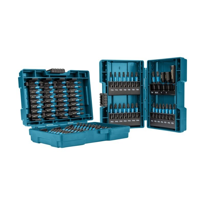 90 dalių smūginių sukimo antgalių rinkinys MAKITA Impact Black 90 dalių smūginių sukimo antgalių rinkinys MAKITA Impact Black
