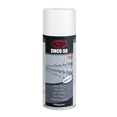Aerozolis cinko 400 ml SILICONI ZINCO98 Aerozolis cinko 400 ml SILICONI ZINCO98