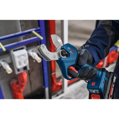 Akumuliatorinės vamzdžių žirklės BOSCH GPC18V-32P Solo CT 2