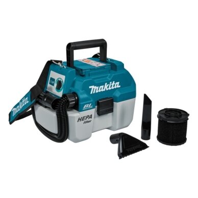 Akumuliatorinis dulkių siurblys MAKITA DVC750LZX3 Akumuliatorinis dulkių siurblys MAKITA DVC750LZX3