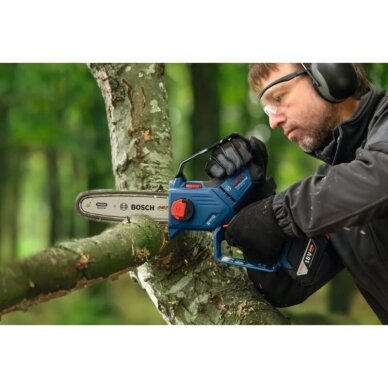 Akumuliatorinis grandininis genėjimo pjūklas BOSCH GKE 18V-20 Solo 6