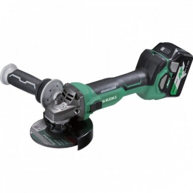 Akumuliatorinis kampinis šlifuoklis HiKOKI G3613DA Multi Volt Akumuliatorinis kampinis šlifuoklis HiKOKI G3613DA Multi Volt