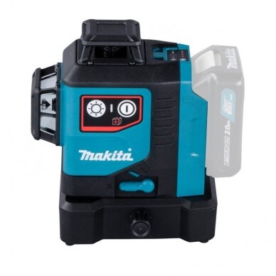 Akumuliatorinis lazerinis nivelyras MAKITA SK700D 360° CXT 2 Akumuliatorinis lazerinis nivelyras MAKITA SK700D 360° CXT 2