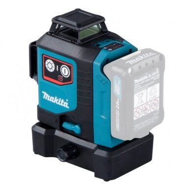 Akumuliatorinis lazerinis nivelyras MAKITA SK700D 360° CXT 3 Akumuliatorinis lazerinis nivelyras MAKITA SK700D 360° CXT 3