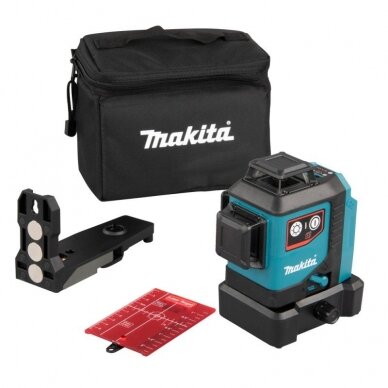 Akumuliatorinis lazerinis nivelyras MAKITA SK700D 360° CXT Akumuliatorinis lazerinis nivelyras MAKITA SK700D 360° CXT