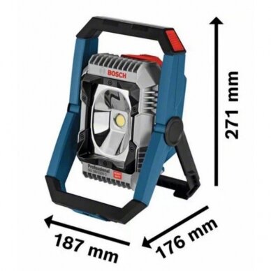 Akumuliatorinis LED prožektorius BOSCH GLI 18V-2200 C Solo 1 Akumuliatorinis LED prožektorius BOSCH GLI 18V-2200 C Solo 1