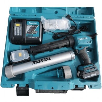 Akumuliatorinis sandarinimo pistoletas MAKITA DCG180RAEX 2 Akumuliatorinis sandarinimo pistoletas MAKITA DCG180RAEX 2