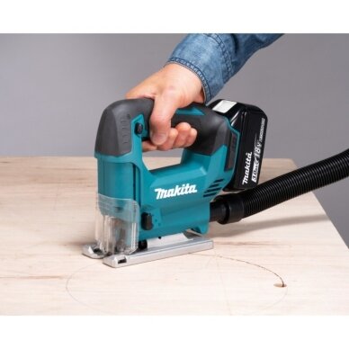 Akumuliatorinis siaurapjūklis MAKITA DJV186Z 8 Akumuliatorinis siaurapjūklis MAKITA DJV186Z 8
