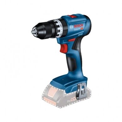 Akumuliatorinis smūginis gręžtuvas/suktuvas BOSCH GSB 18V-45 Solo CT Akumuliatorinis smūginis gręžtuvas/suktuvas BOSCH GSB 18V-45 Solo CT