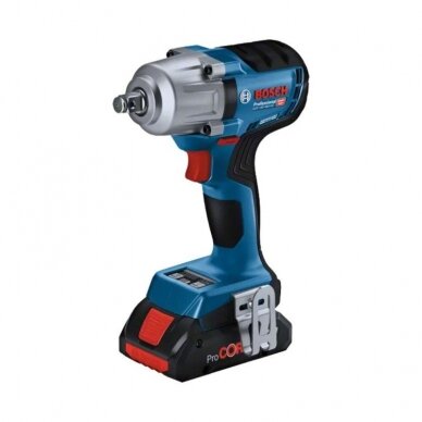 Akumuliatorinis smūginis veržliasukis BOSCH GDS 18V-450 HC 2x5,0Ah 1 Akumuliatorinis smūginis veržliasukis BOSCH GDS 18V-450 HC 2x5,0Ah 1