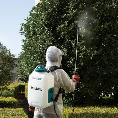 Akumuliatorinis sodo purkštuvas MAKITA DUS158Z, 15L 1 Akumuliatorinis sodo purkštuvas MAKITA DUS158Z, 15L 1