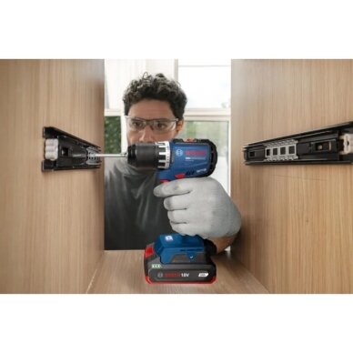 Akumuliatorinis suktuvas/gręžtuvas BOSCH GSR 18V-52 Solo CT 2