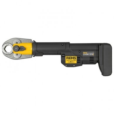 Akumuliatorinis vamzdžių presavimo įrankis REMS Mini-Press S 22V ACC L-Boxx Akumuliatorinis vamzdžių presavimo įrankis REMS Mini-Press S 22V ACC L-Boxx
