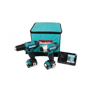 Akumuliatorinių įrankių rinkinys MAKITA CLX224A Akumuliatorinių įrankių rinkinys MAKITA CLX224A