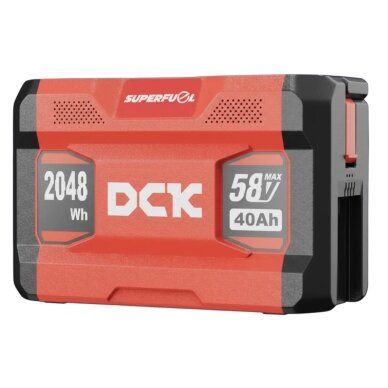 Akumuliatorius 40Ah, 58V, KDLB58400, DCK Akumuliatorius 40Ah, 58V, KDLB58400, DCK