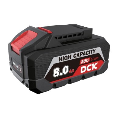 Akumuliatorius 8,0Ah, 20V, FFBL2080, DCK Akumuliatorius 8,0Ah, 20V, FFBL2080, DCK