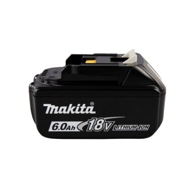 Akumuliatorius MAKITA BL1860B 18V 6,0Ah 2 Akumuliatorius MAKITA BL1860B 18V 6,0Ah 2