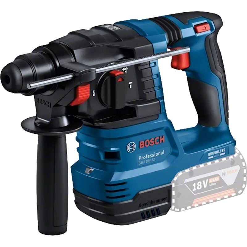 Akumuliatorinis perforatorius BOSCH GBH 18V-22 Solo CT Akumuliatorinis perforatorius BOSCH GBH 18V-22 Solo CT