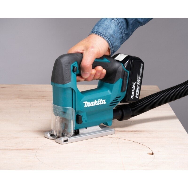 Akumuliatorinis siaurapjūklis MAKITA DJV186Z 8 Akumuliatorinis siaurapjūklis MAKITA DJV186Z 8