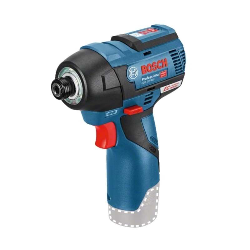 Akumuliatorinis smūginis suktuvas BOSCH GDR 12V-110 Solo Akumuliatorinis smūginis suktuvas BOSCH GDR 12V-110 Solo