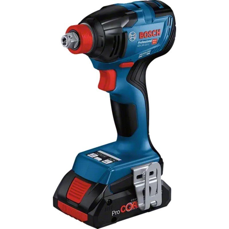 Akumuliatorinis smūginis suktuvas/veržliasukis BOSCH GDX 18V-210 C LB 1 Akumuliatorinis smūginis suktuvas/veržliasukis BOSCH GDX 18V-210 C LB 1