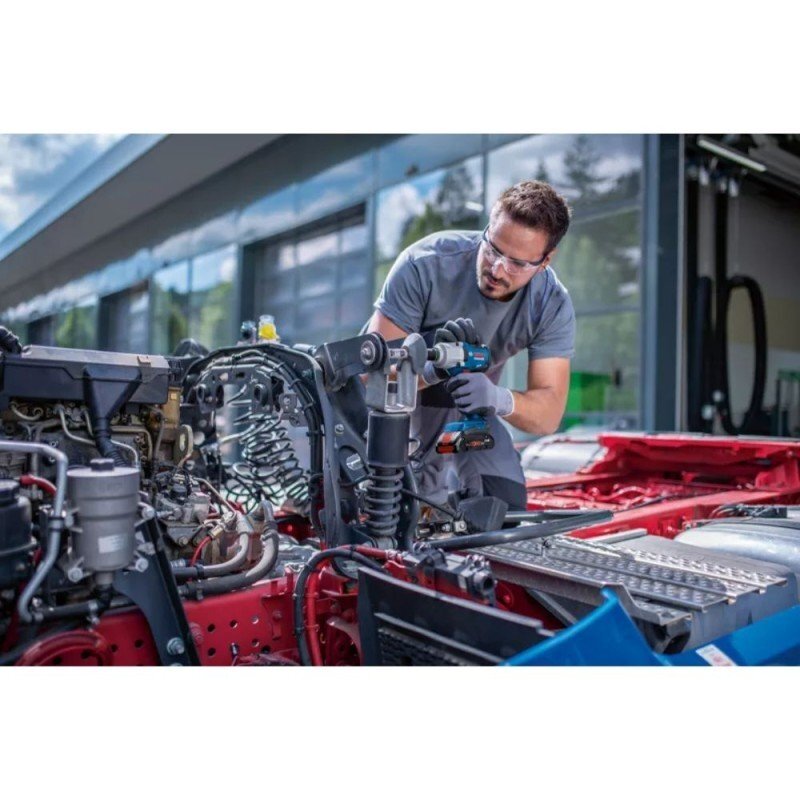 Akumuliatorinis smūginis veržliasukis BOSCH GDS 18V-450 HC 2x5,0Ah 2