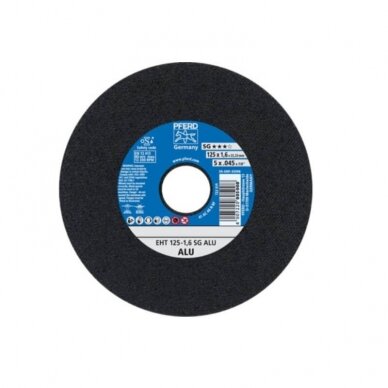 Aliuminio pjovimo diskas PFERD EHT Ø125x1,6mm EHT A46 N SG-ALU 1 Aliuminio pjovimo diskas PFERD EHT Ø125x1,6mm EHT A46 N SG-ALU 1