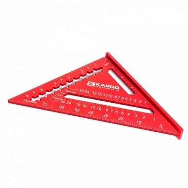 Aliuminis trikampis Kapro 446 180 mm. 1 Aliuminis trikampis Kapro 446 180 mm. 1