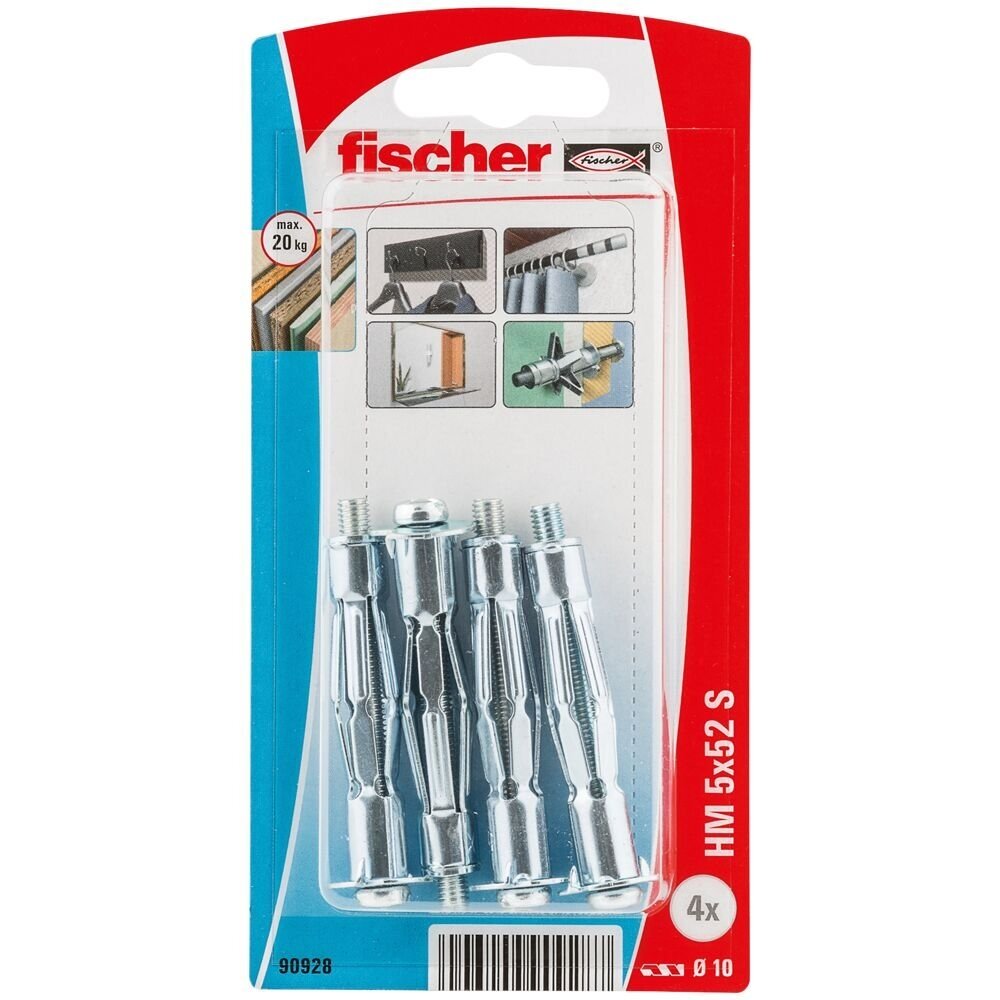 Ankeris Fischer, GKP 5x52, 4 vnt. 3 Ankeris Fischer, GKP 5x52, 4 vnt. 3